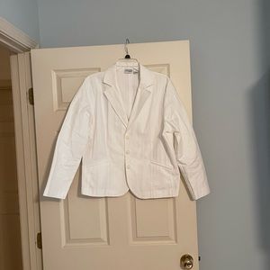 Kim Rogers White Blazer